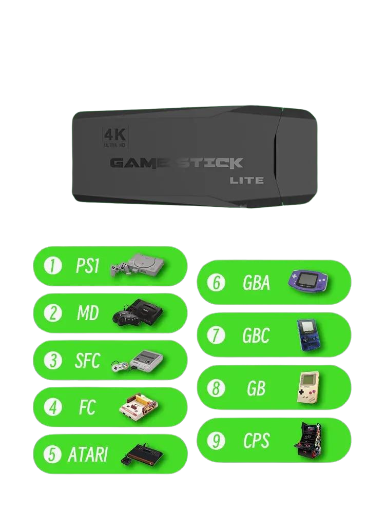GameStick Wireless Pro: Liberte seu lado Gamer!